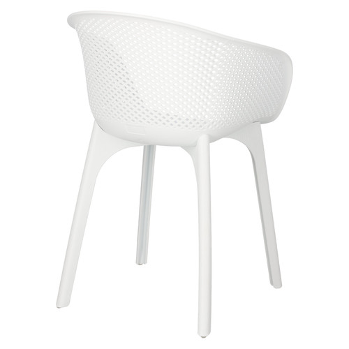 Chair Dacun, in-/outdoor, white