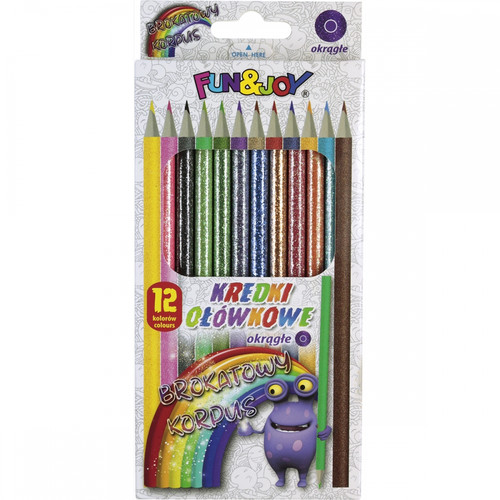 Fun&Joy Colour Pencils 12pcs