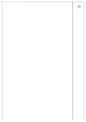 Folder with Elastic Band A4, paper, white, 10pcs