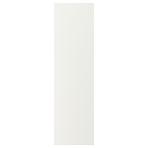 VEDDINGE Door, white, 40x140 cm