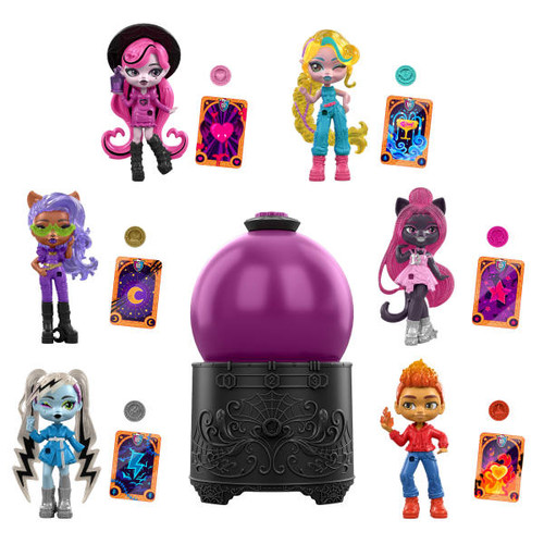 Monster High Elixirs Crystal Ball Mini-Doll JCX99, 1pc, assorted models, 4+