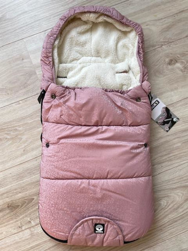 Dooky Car Seat Footmuff 0-9m, Frosted Pink Sapphire