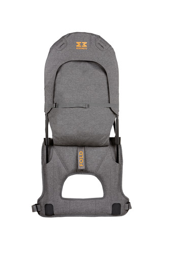 MiniMeis Shoulder Carrier - Grey/Orange