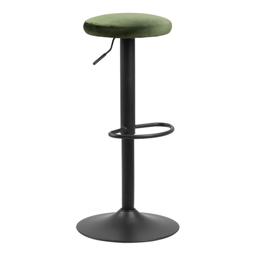 Bar Stool Finch, velvet, Forest green