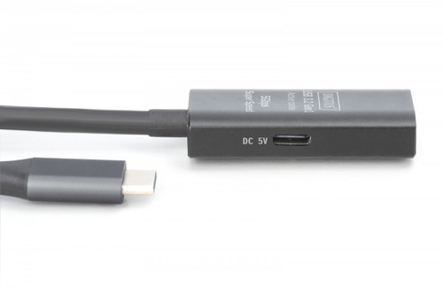 DIGITUS Active USB 3.2 Gen1 5G extension cable, USB-C - USB-A, 5m
