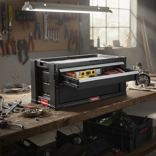 Keter 2-Drawer Tool Chest Cabinet