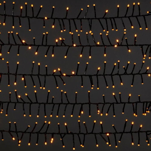 Christmas Lights 2000 LED, warm white, outdoor