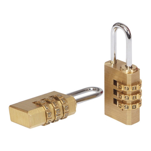 Smith & Locke Combination Padlock 21 mm, 2-pack