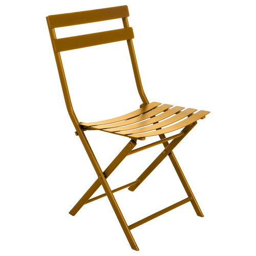 Hesperide Folding Garden Chair Greensboro, ocher