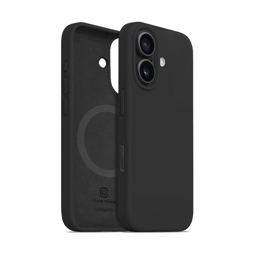 CRONG Phone Case iPhone 16 MagSafe Color Cover, black