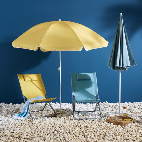 Garden Parasol Umbrella Curacao 180 cm, gold