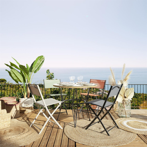 Folding Chair Elba, green