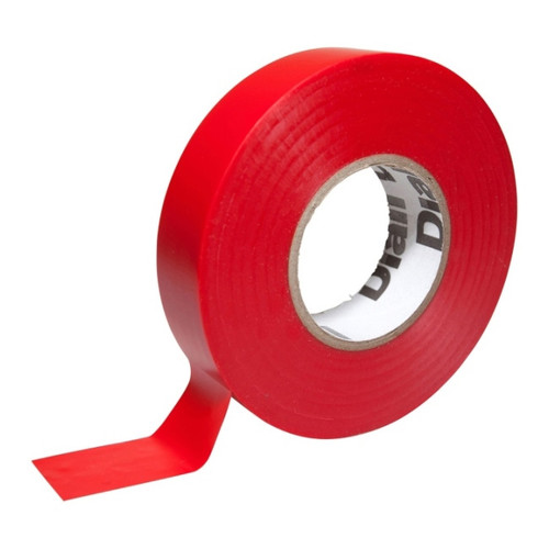 Diall Red Electrical Insulating Tape 19 mm x 33 m