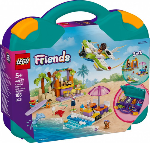 LEGO Friends Creative Beach and Travel Suitcase 5+