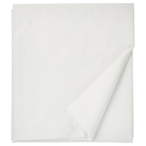 RÖNNVECKMAL Sheet, white, 150x260 cm
