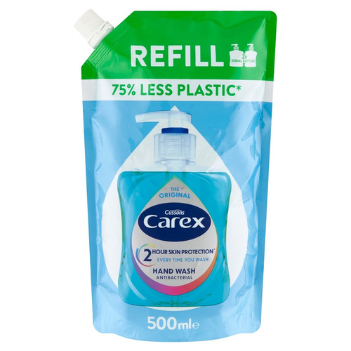 Carex Antibacterial Hand Wash The Original 500ml - Refill