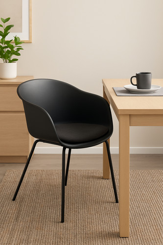 Chair Topley Arm, black