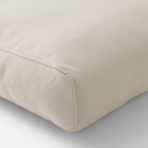 FRÖSÖN Cover for back cushion, outdoor beige, 80x44 cm