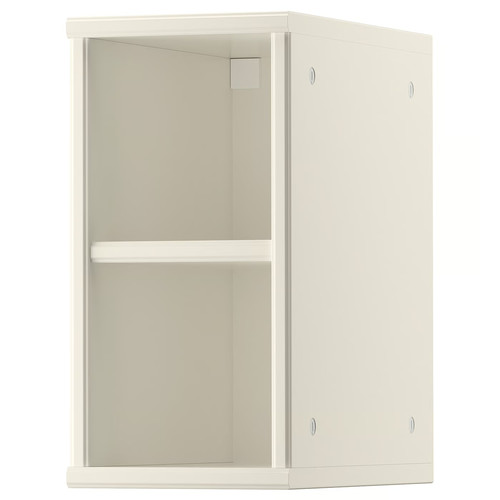 TORNVIKEN Open cabinet, off-white, 20x37x40 cm