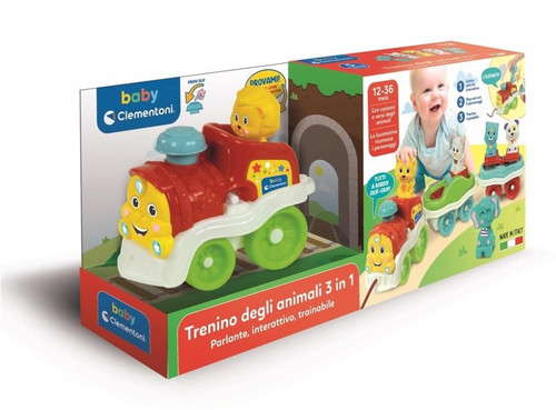 Clementoni Interactive Animal Train 3in1 12m+