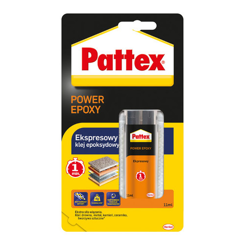 Pattex Power Epoxy Adhesive 1min 11ml