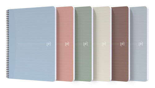 Spiral Notebook A4 Oxford My Rec Up 50 Pages Squared 1pc, assorted colours