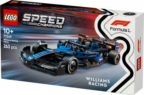 LEGO Speed Champions Williams Racing FW46 F1 Race Car 10+