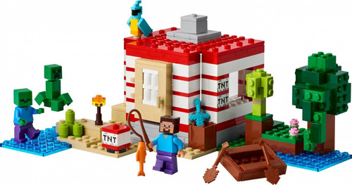 LEGO Minecraft The Jungle TNT House 8+