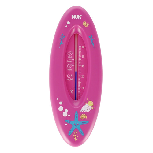 NUK Bath Thermometer Ocean, pink