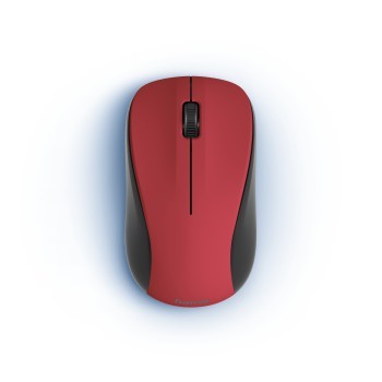 Hama Optical Wireless Mouse 3-button MW-300 V2, red
