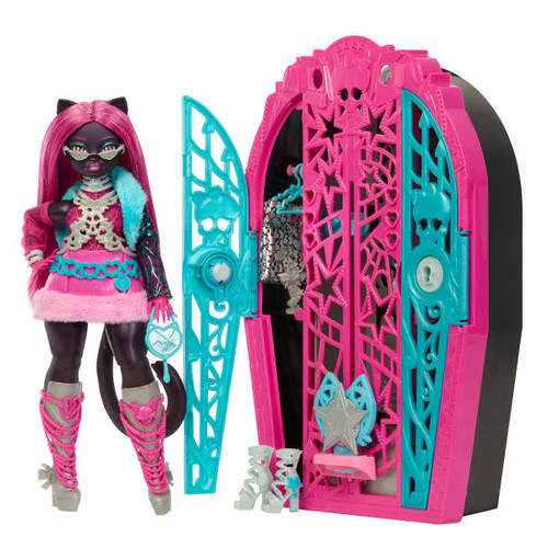 Monster High Fright-secrets Holly-ghost Mystery Playset Catty Noir JBG82, 4+