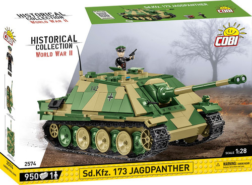 Cobi Blocks Historical Collection WWII Sd.Kfz.173 Jagdpanther 950pcs 9+