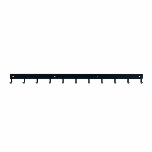 Rack with Hooks 80, black