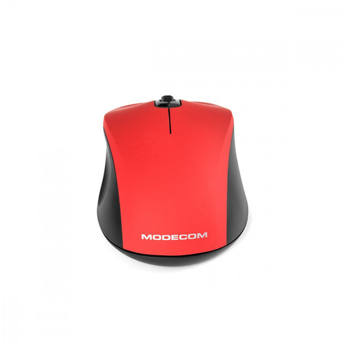 Modecom Wired Optical Mouse M10S SILENT, red