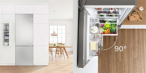 Bosch Fridge-freezer XXL KGV8VLEAS