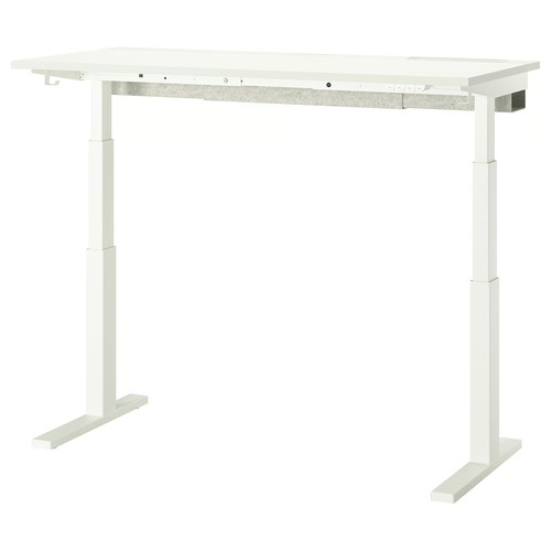 MITTZON Plug-in module, white, 140x12 cm
