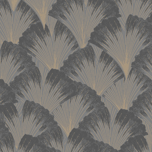 GoodHome Vinyl Wallpaper on Fleece Andesi, grey