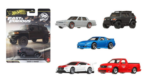 Hot Wheels Premium Fast & Furious 1pc, assorted models, HNW46 3+