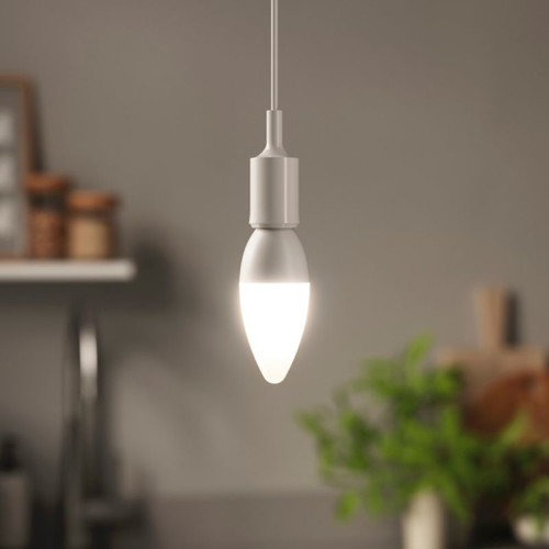 Diall LED Bulb C37 E14 806 lm 4000 K 3-pack