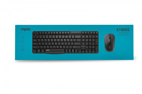 Rapoo Wireless Keyboard and Optical Mouse