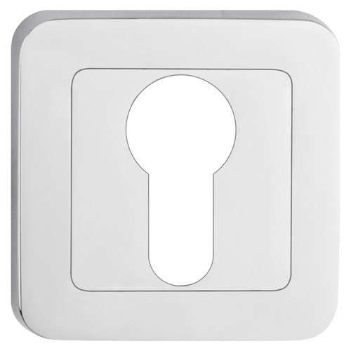 Door Escutcheon Metalbud, lower, chrome