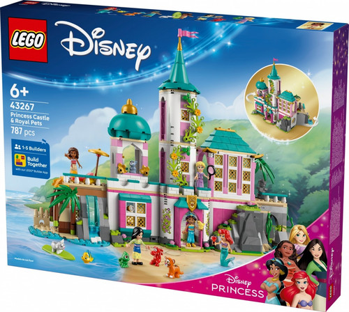 LEGO Disney Princess Castle & Royal Pets 6+