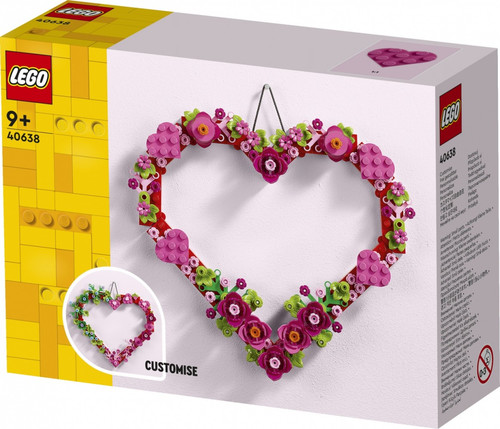 LEGO Heart Ornament 9+