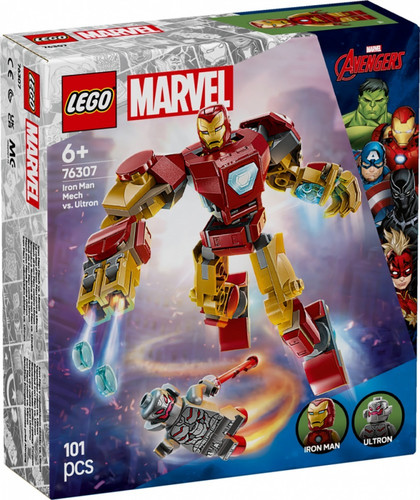LEGO Marvel Iron Man Mech vs. Ultron 6+