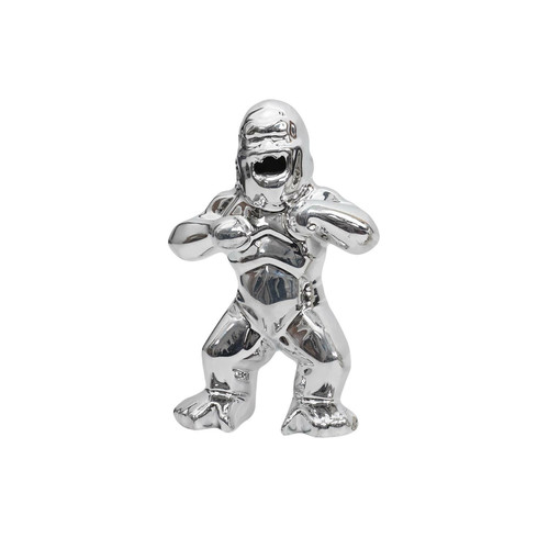 Decoration Gorilla Mini, silver