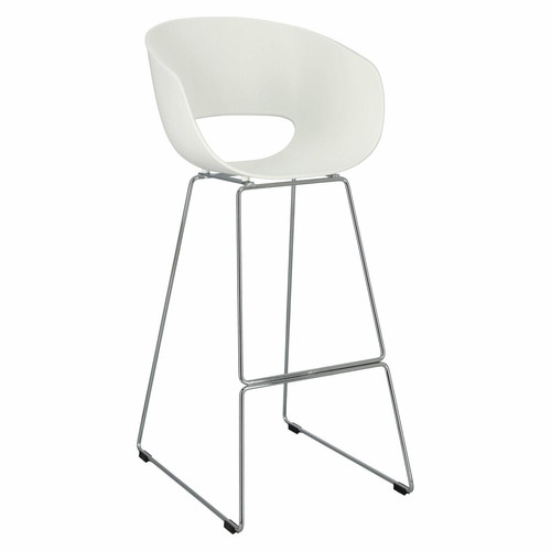 Bar Stool Shell, white