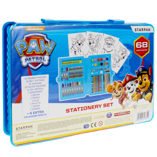 Kids Art Creative Set Case Paw Patrol 68pcs 3+