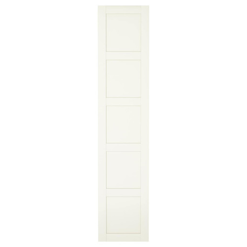 BERGSBO Door, white, 50x229 cm