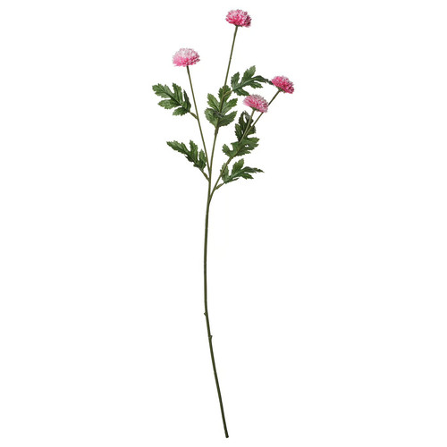 SMYCKA Artificial flower, in/outdoor Chrysanthemums/pink, 75 cm