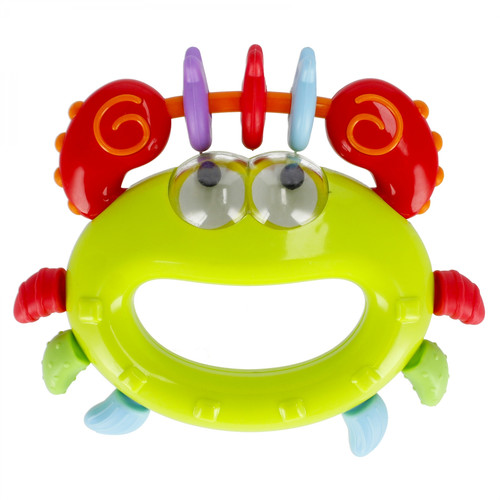 Bam Bam Rattle Crab, assorted colours, 0m+